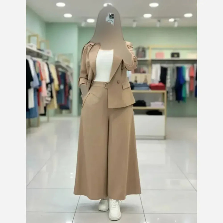 کت شلوار زنانه لینن مدل سارا در رنگبندی متنوع