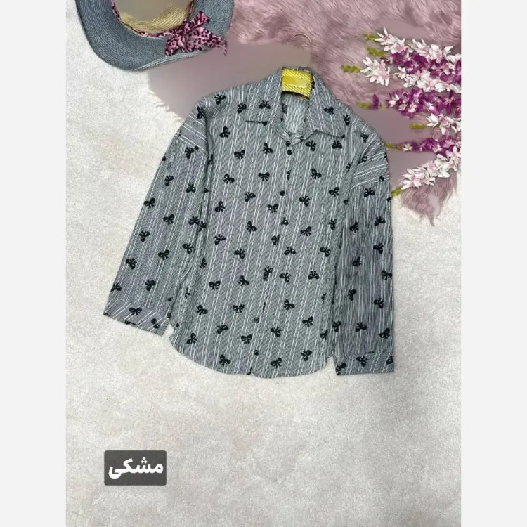شومیز عروسکی زنانه مدل ملودی جنس ینزی فری سایز 38 تا 46
