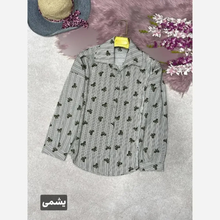 شومیز عروسکی زنانه مدل ملودی جنس ینزی فری سایز 38 تا 46