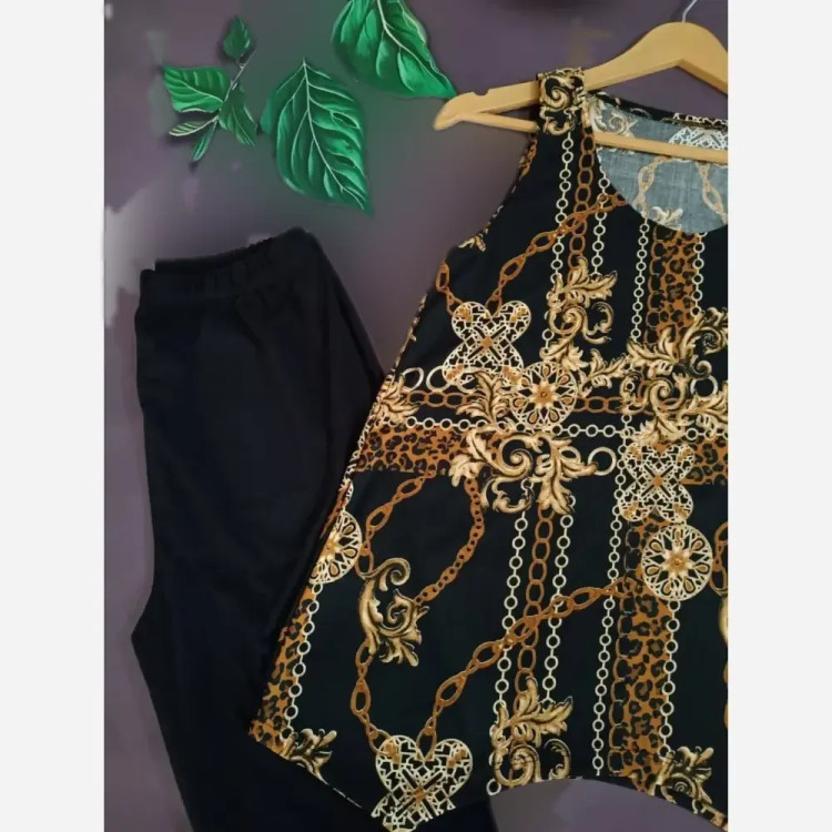 ست تاپ و شلوارک زنانه مدل ستاره جنس فلامنت فری سایز 36 تا 44