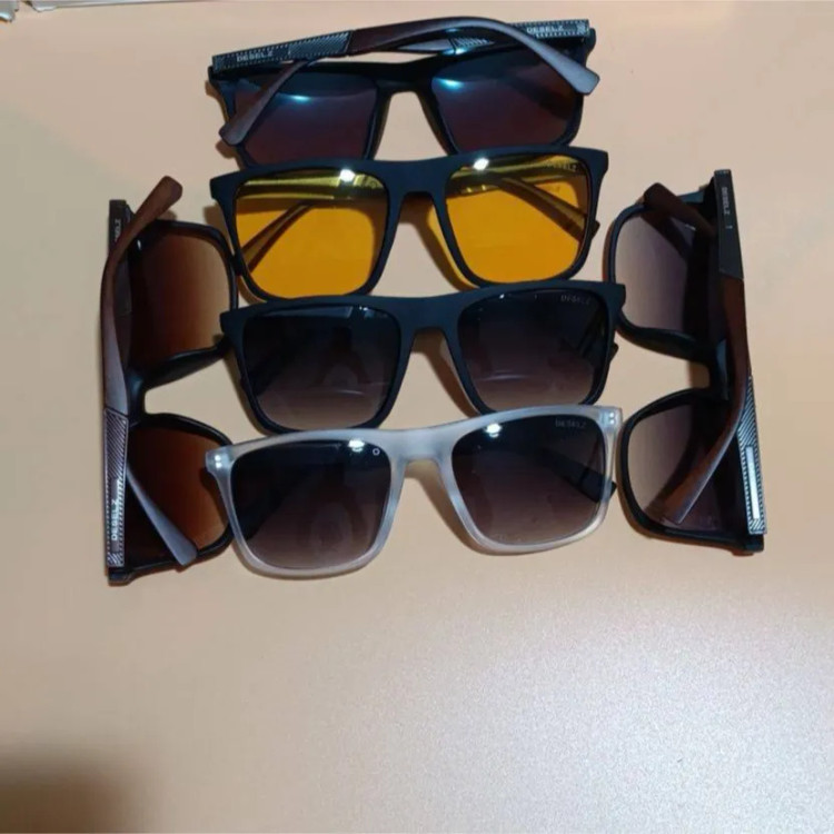 عینک آفتابی مردانه دیزل DESELZ آیتم 2317 استاندارد UV400 مناسب صورت متوسط و بزرگ 5 رنگ جذاب