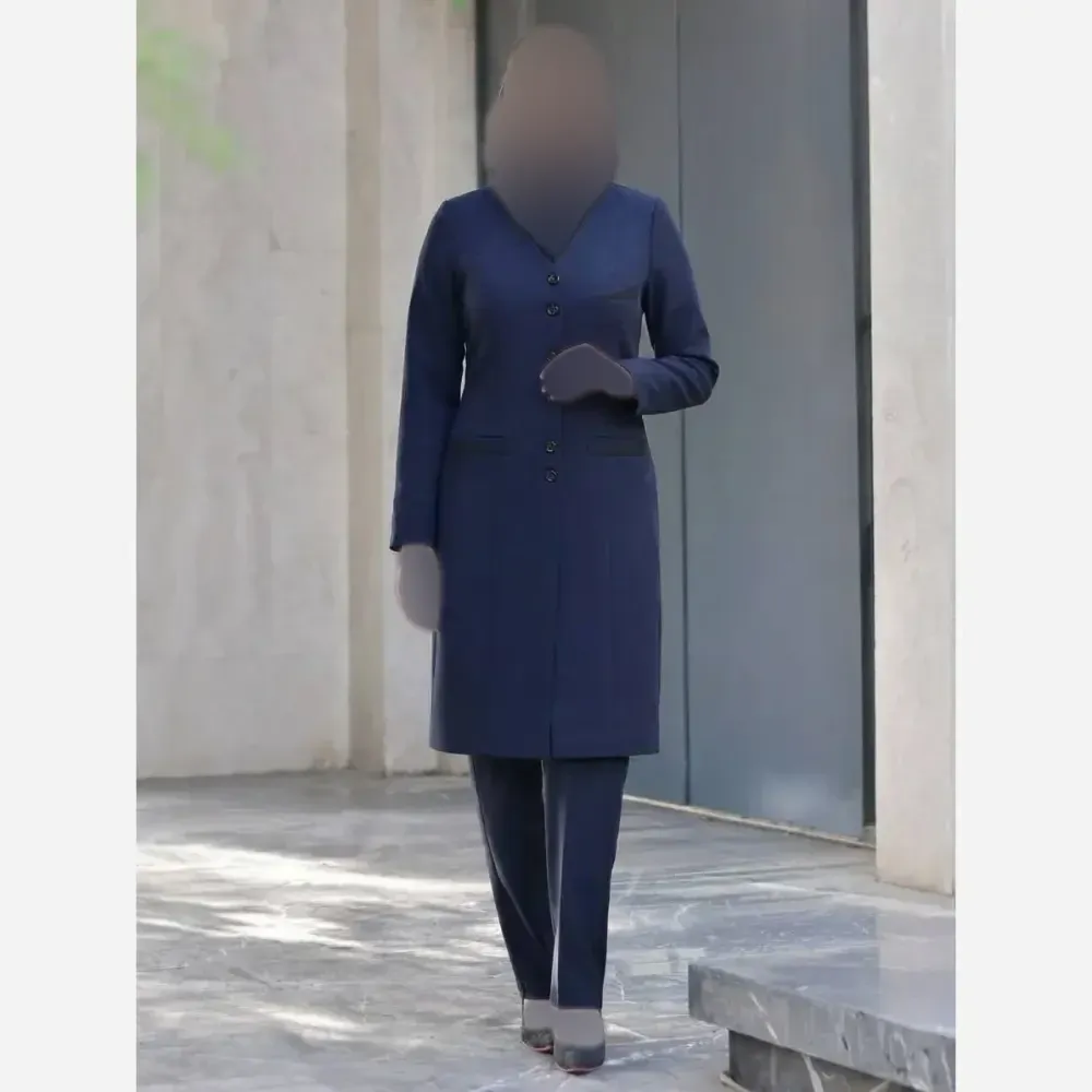 ست مانتو و شلوار اداری زنانه مدل تینا جنس سوپر مازراتی اعلا