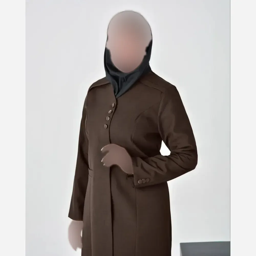 مانتو شلوار اداری کوثر فاستونی در رنگ بندی مشکی، نوک مدادی، نسکافه ای، سرمه ای و سایزبندی کامل