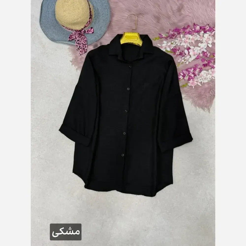 شومیز زنانه مدل سانای جنس صوفیا فری سایز 38 تا 46 (2)