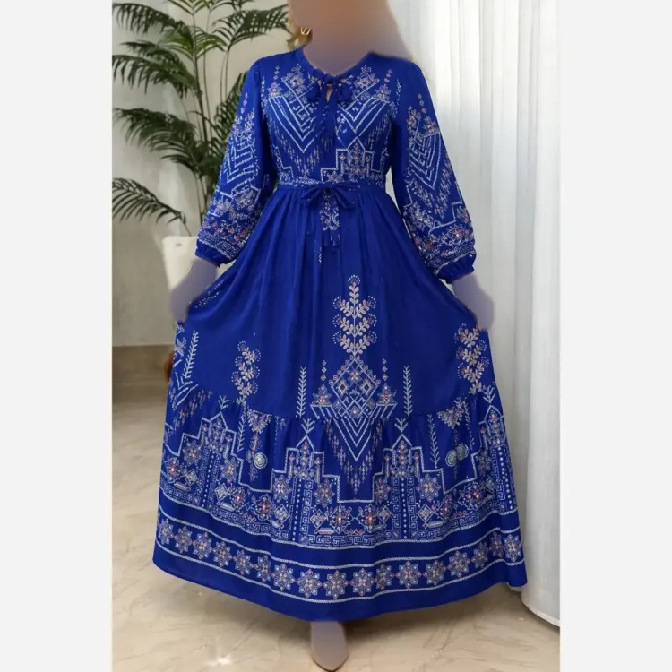 پیراهن ساحلی زنانه مدل کایرو جنس بوگاتی فری سایز 36 تا 46 (3)