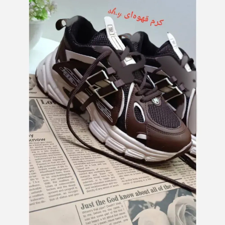 کتونی نیو بالانس 1906 بندی لژدار طبی و سبک با رویه پارچه و فوم خارجی
