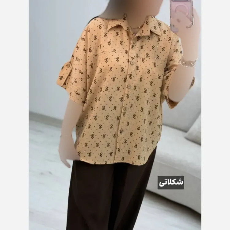 پانچ باکسی زنانه مدل روشنک جنس کراش ایوا نگیندار فری سایز 38 تا 46