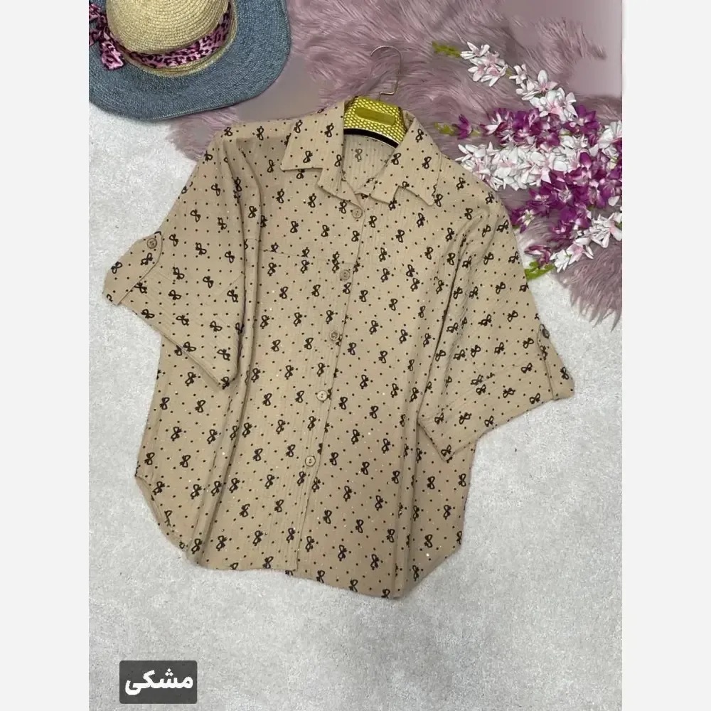 پانچ باکسی زنانه مدل روشنک جنس کراش ایوا نگیندار فری سایز 38 تا 46