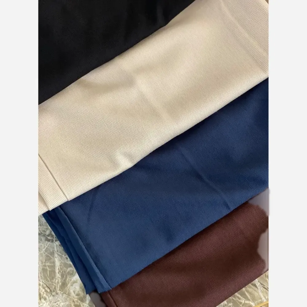 شلوار بگ زنانه جنس تنسل میله ای خنک و سبک در 4 رنگ متنوع سایز 44 تا 50