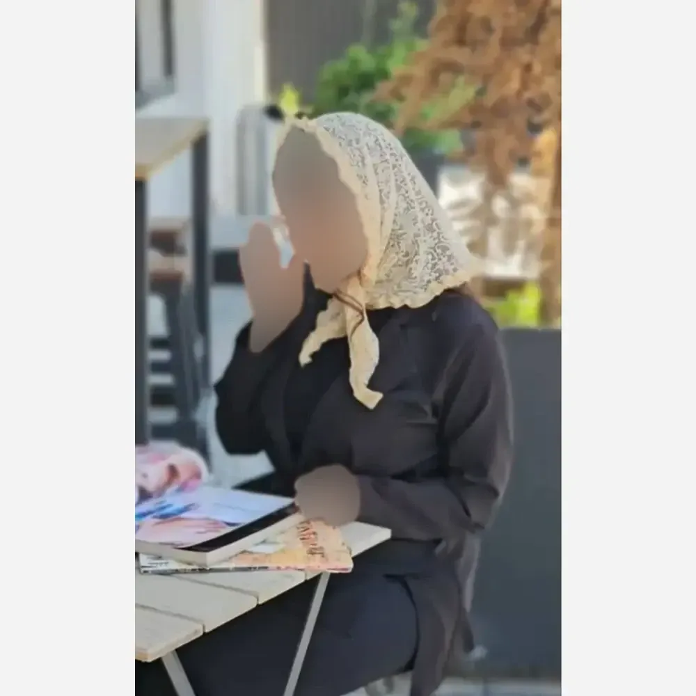 لچک زنانه مدل پریناز جنس دانتل فری سایز