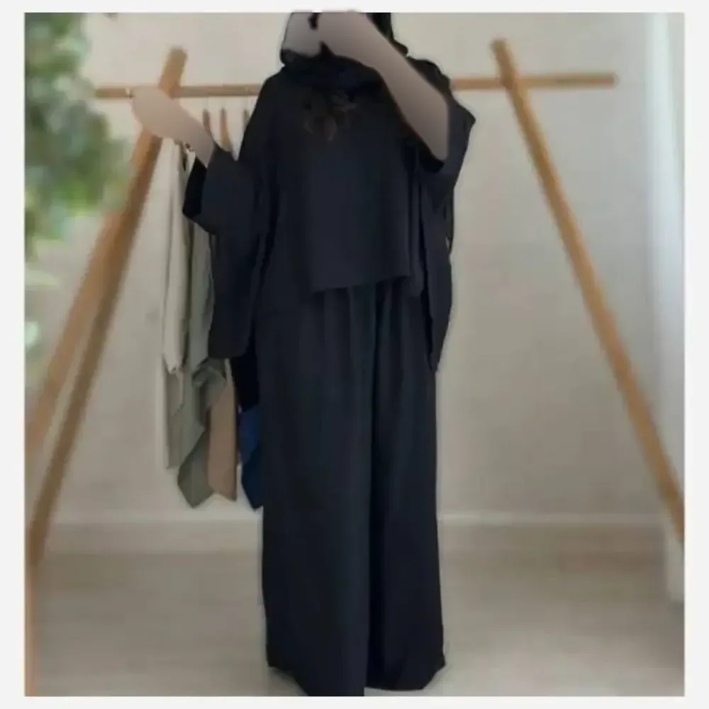 ست شومیز و شلوار زنانه مدل اسپینیش جنس صوفیا درجه یک رنگ مشکی فری سایز 38 تا 46