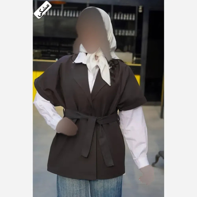 وست کمربندی زنانه جنس داکرون پنبه درجه یک فری سایز