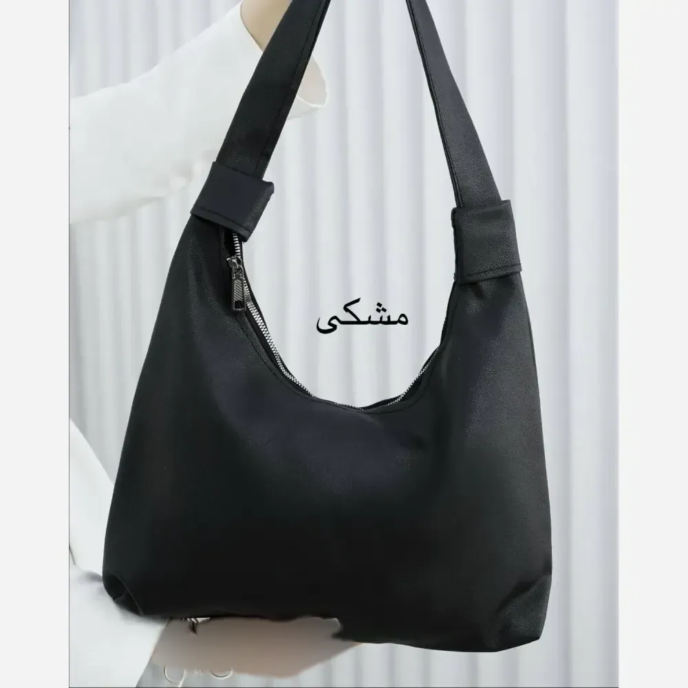 کیف چرمی بند گره ای سبک و جادار ابعاد 30 در 40 سانتی متر