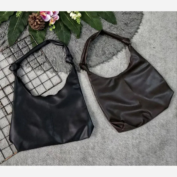 کیف چرمی بند گره ای سبک و جادار ابعاد 30 در 40 سانتی متر