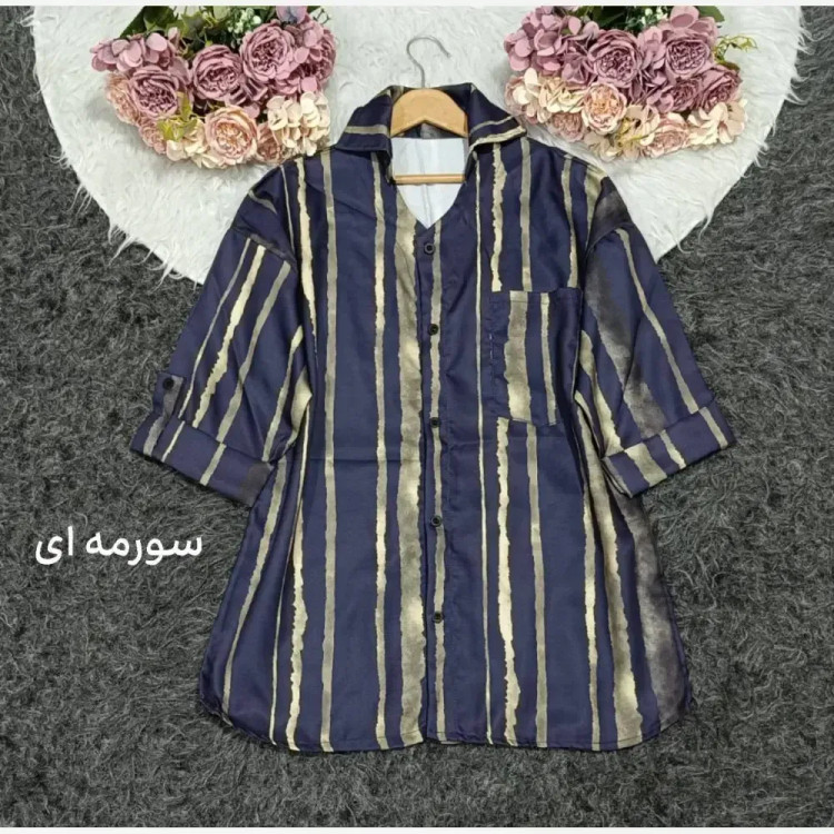 مانتو زنانه مدل تبسم جنس بوگاتی گرم بالا فری سایز 38 تا 46