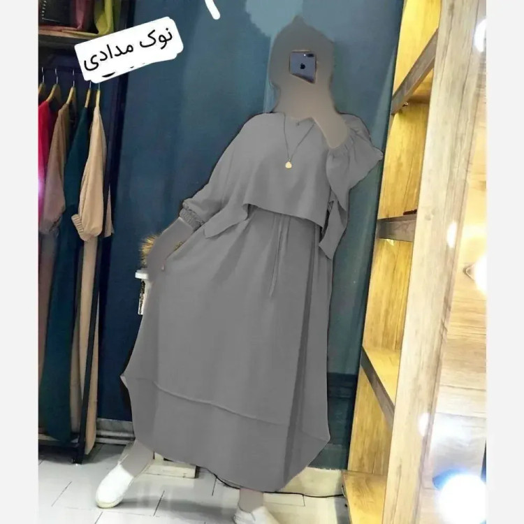 ست ساحلی دو تیکه زنانه جنس ابروبادی فری سایز 38 تا 46