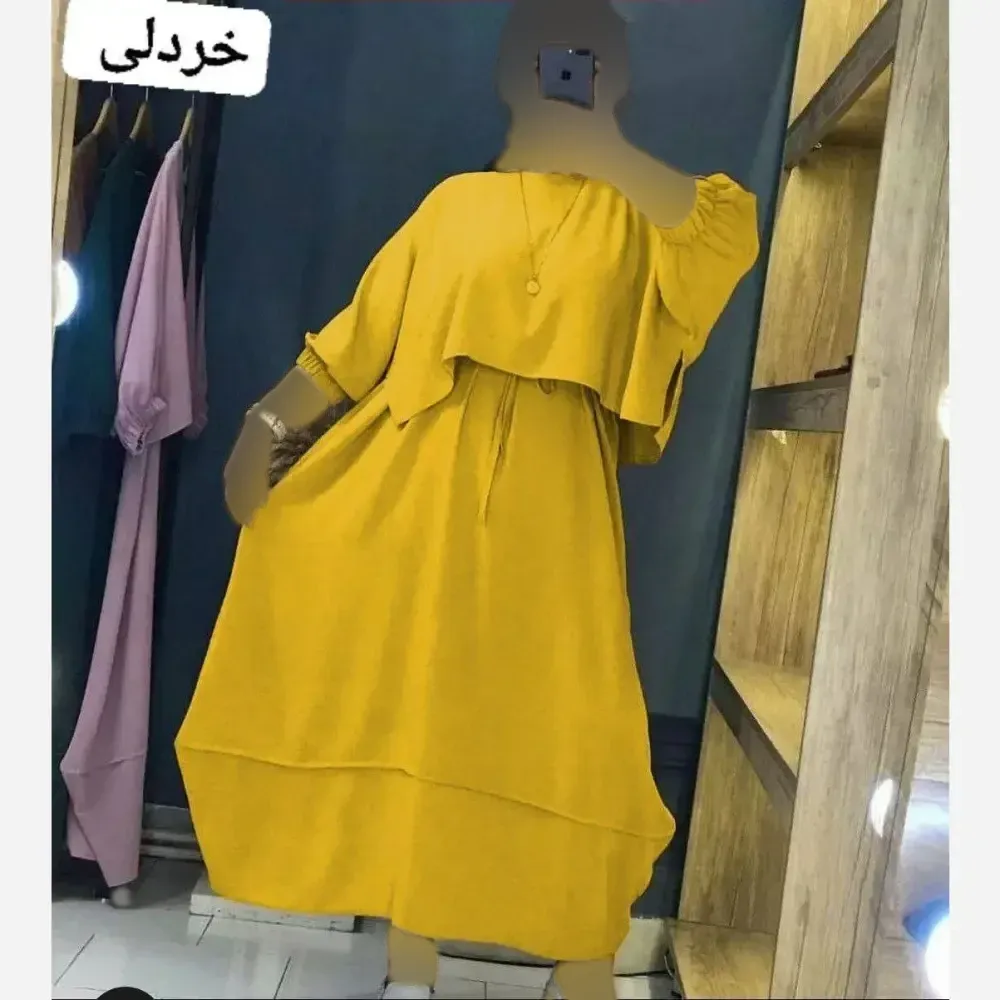 ست ساحلی دو تیکه زنانه جنس ابروبادی فری سایز 38 تا 46