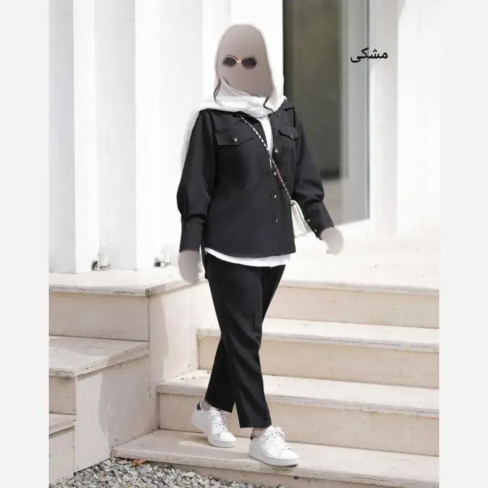 ست سه تیکه زنانه مدل مریم جنس پرشین مکانیک و داکرون سایز 36 تا 46