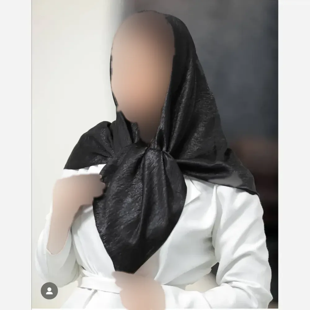 روسری کوپرا مشکی اعلا قواره 125