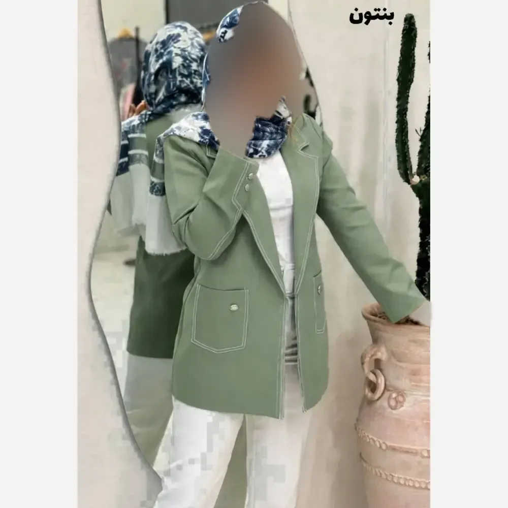 مانتو کتی زنانه مدل کوثر جنس مازراتی فری سایز تا 46 با جیب کاربردی