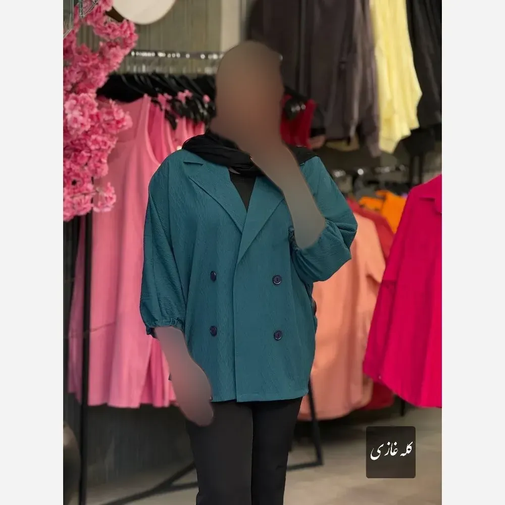 مانتو اسپرت تابستانه مدل مائده جنس آیوا فری سایز تا 48 (2)
