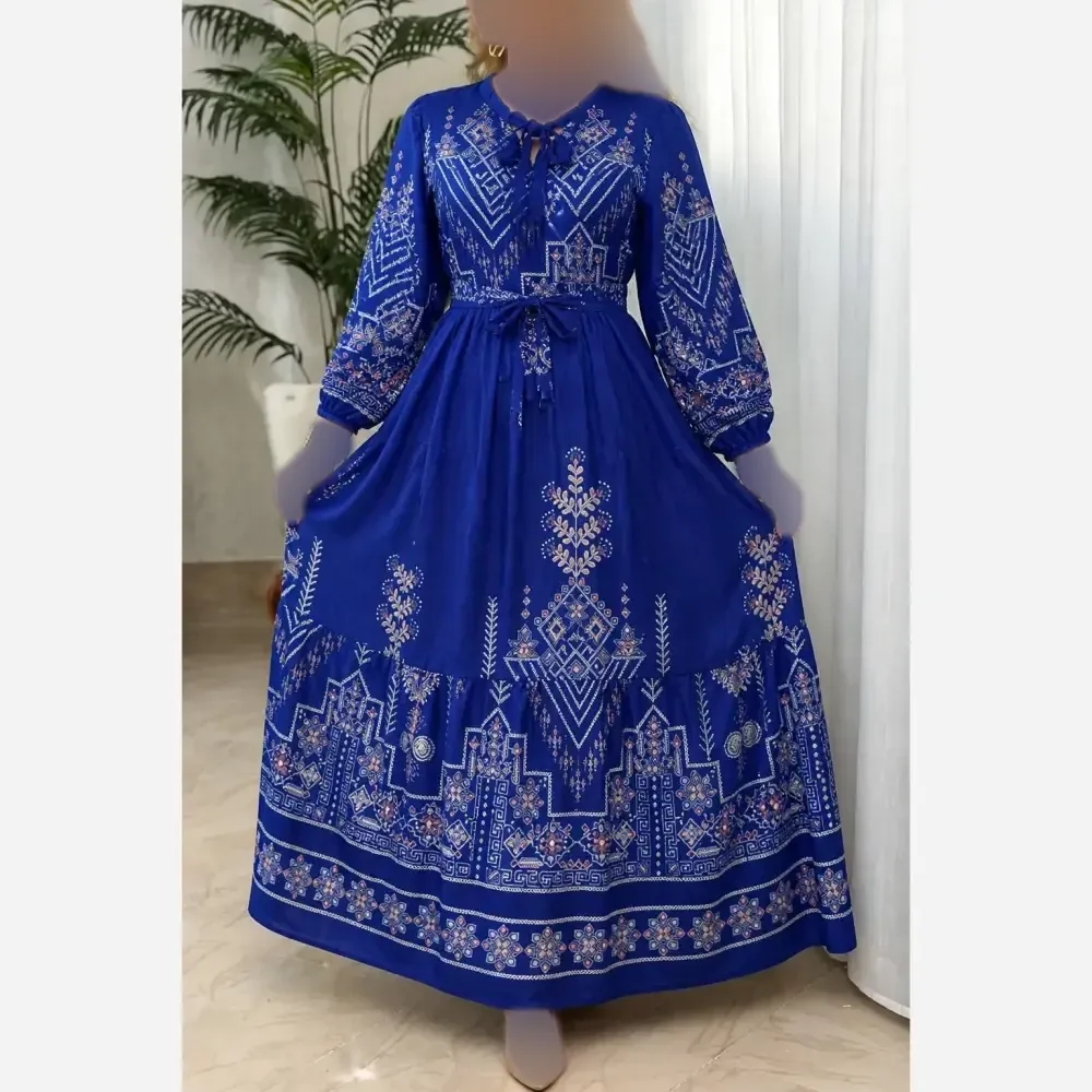 پیراهن ساحلی زنانه مدل کایرو جنس بوگاتی فری سایز 36 تا 46