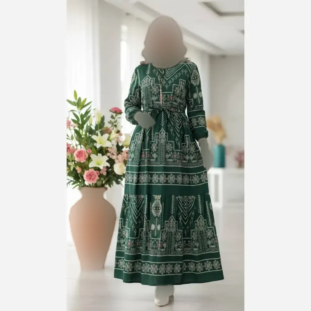 پیراهن ساحلی زنانه مدل کایرو جنس بوگاتی فری سایز 36 تا 46