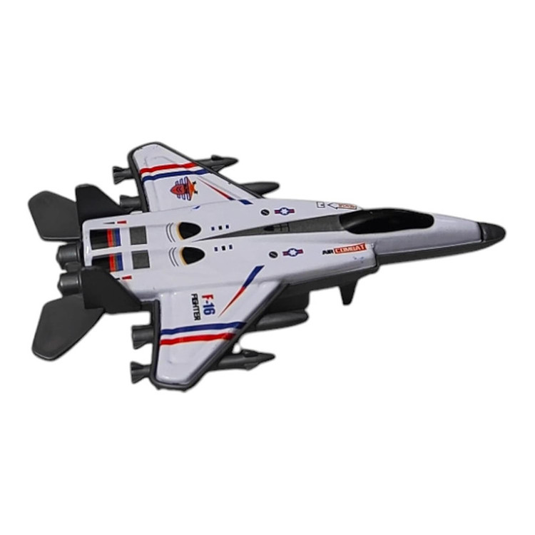 هواپیما بازی مدل جت جنگنده طرح فلزی کد 702
