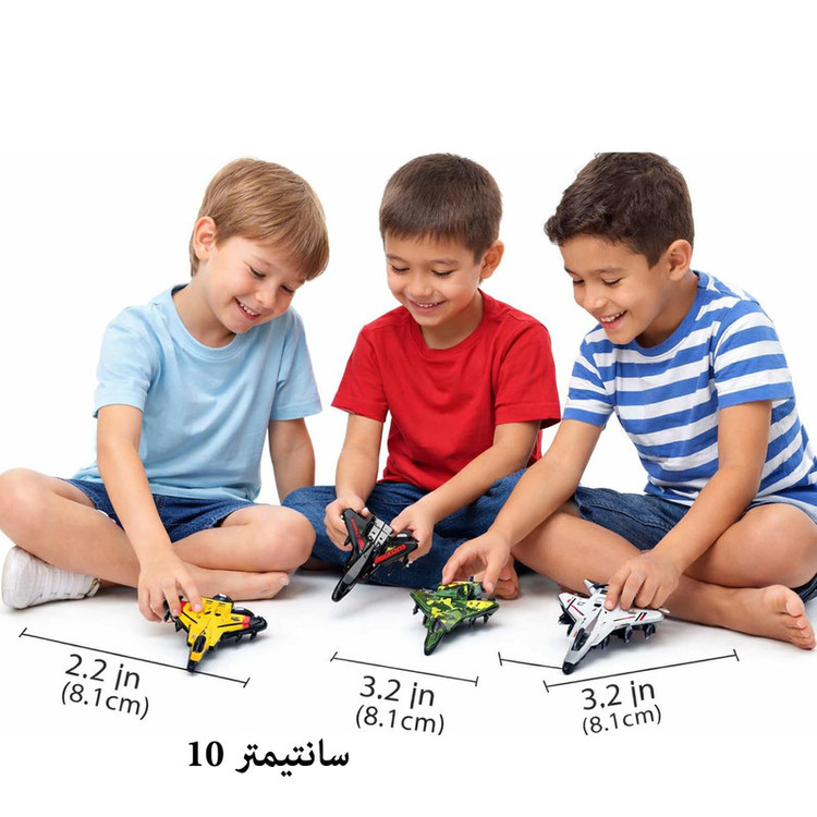 هواپیما بازی مدل جت جنگنده طرح فلزی کد 702