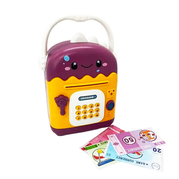 اسباب بازی مدل گاو صندوق عروسکی تشخیص چهره طرح اثر انگشتی و گذر واژه کد 7806-A