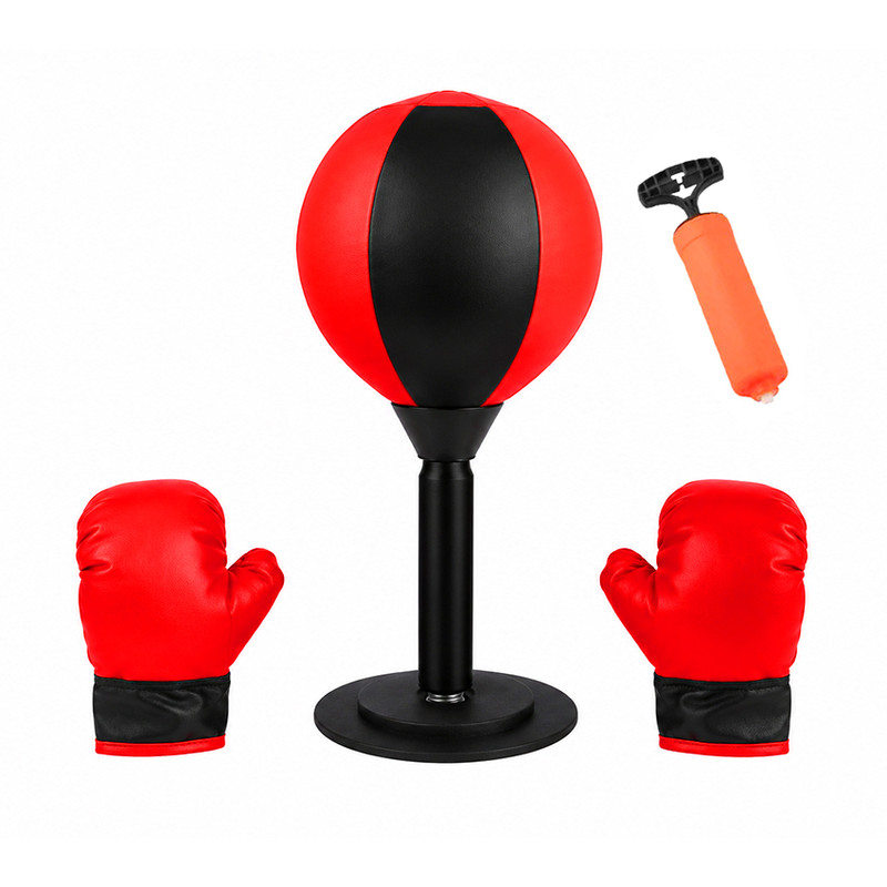 اسباب بازی مدل کیسه بوکس رومیزی طرح  table boxing مجموعه 4 عددی کد 518-1A
