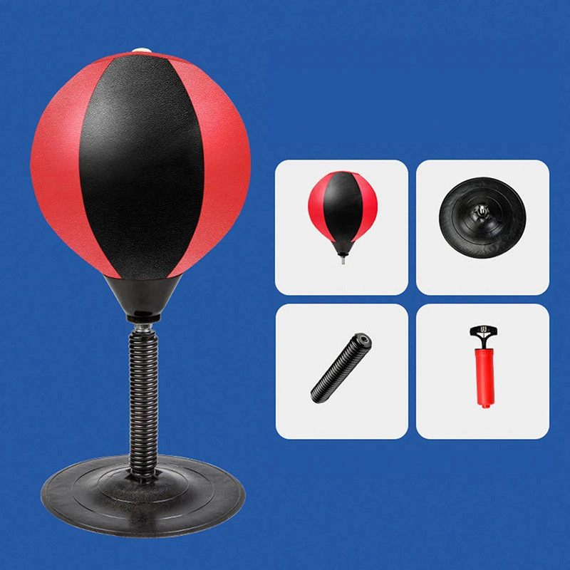 اسباب بازی مدل کیسه بوکس رومیزی طرح table boxing مجموعه 4 عددی کد 518-1A
