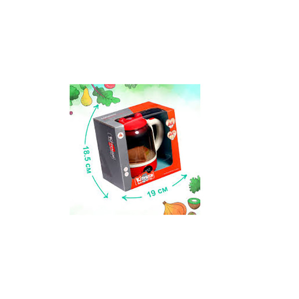 اسباب بازی مدل کتری بخار کن طرح وسایل دار کد HJ-605 مجموعه 6 عددی
