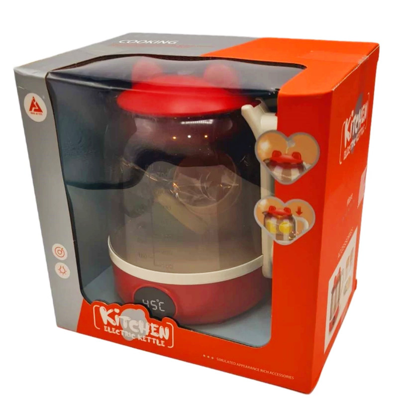اسباب بازی مدل کتری بخار کن طرح وسایل دار کد HJ-605 مجموعه 6 عددی