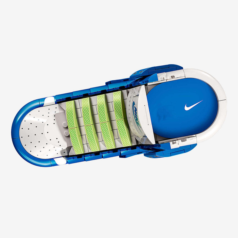 ساختنی 1180 تکه نایک با قابلیت پرتاب توپ مدل کتونی جردن طرح Nike Dunk کد 45188