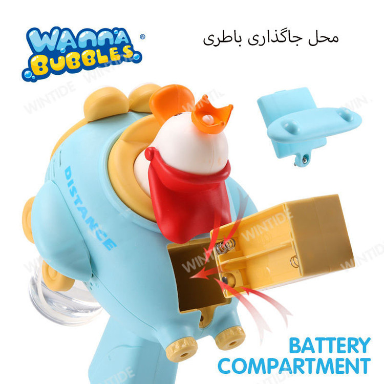 حباب ساز طرح جوجه قایق سوار کد pp-26