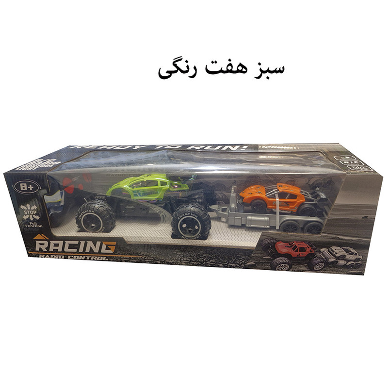 ماشین بازی کنترلی مدل افرود یدککش طرح دودزا کد 159-2