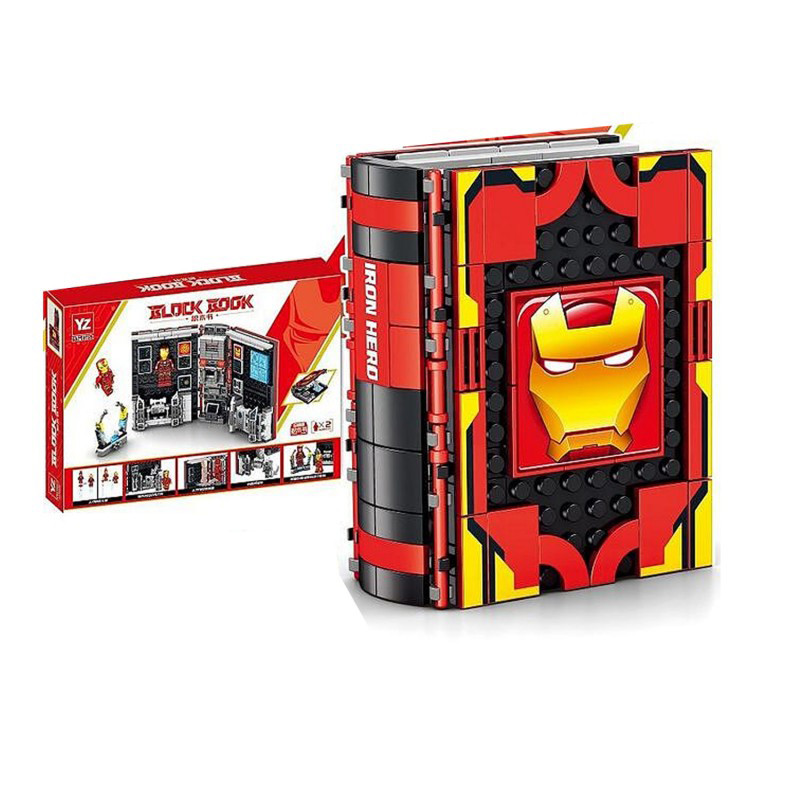 ساختنی 445 تکه مدل کتاب ایرونمن طرح Hero کد 7075