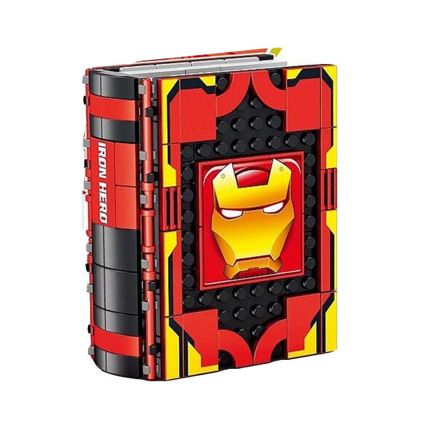 ساختنی 445 تکه مدل کتاب ایرونمن طرح Hero کد 7075