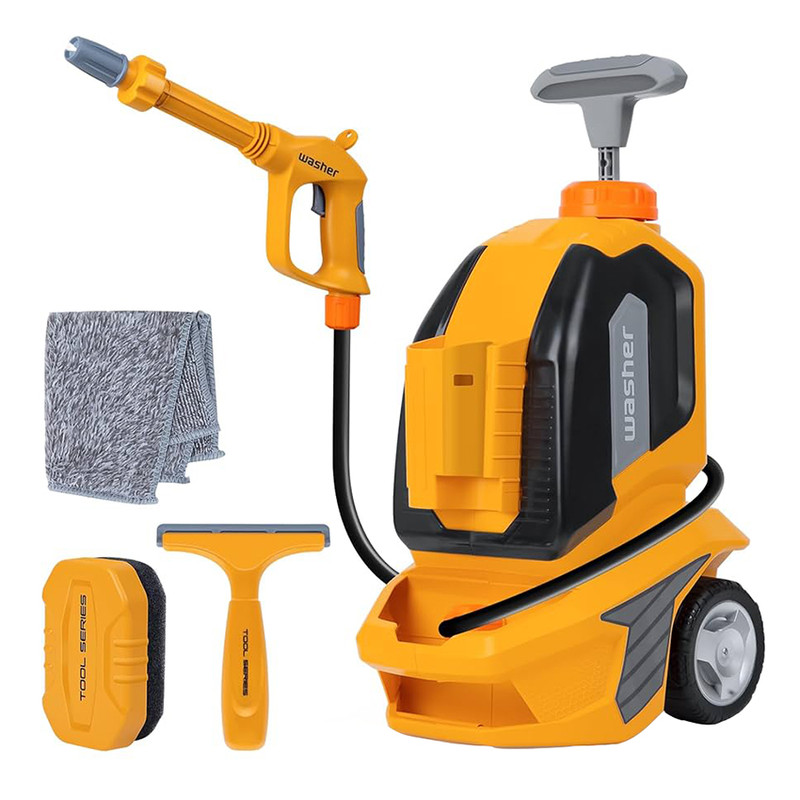 ست اسباب بازی مدل کارواش پمپی طرح power tool کد 017