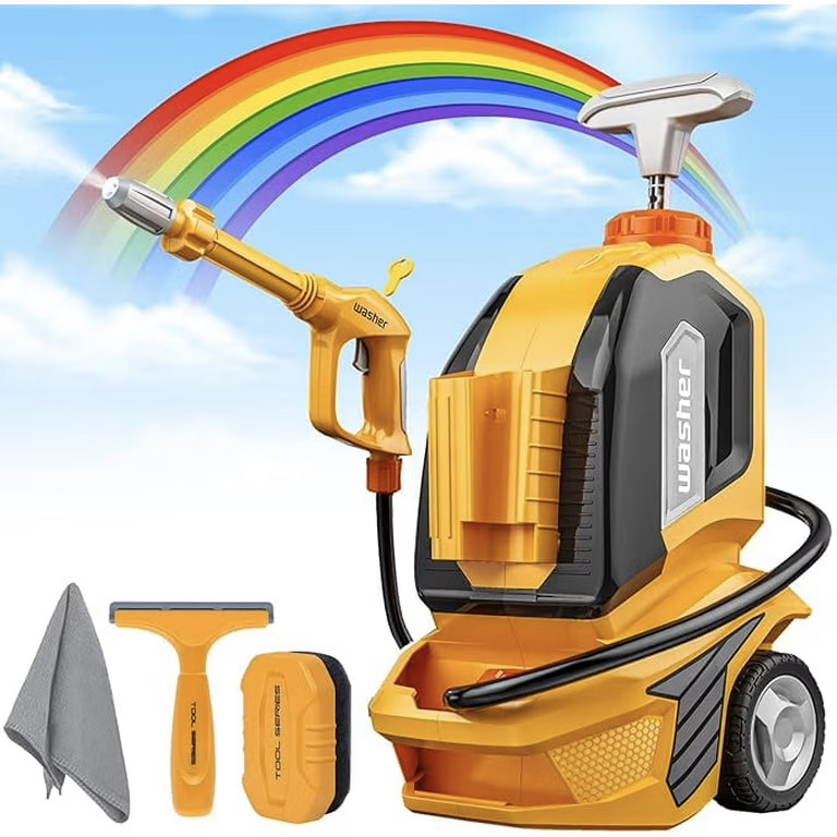ست اسباب بازی مدل کارواش پمپی طرح power tool کد 017