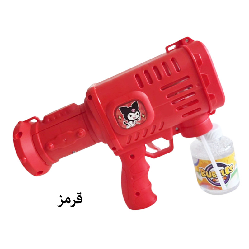 حباب ساز مدل کرومی طرح دم دار کد B111