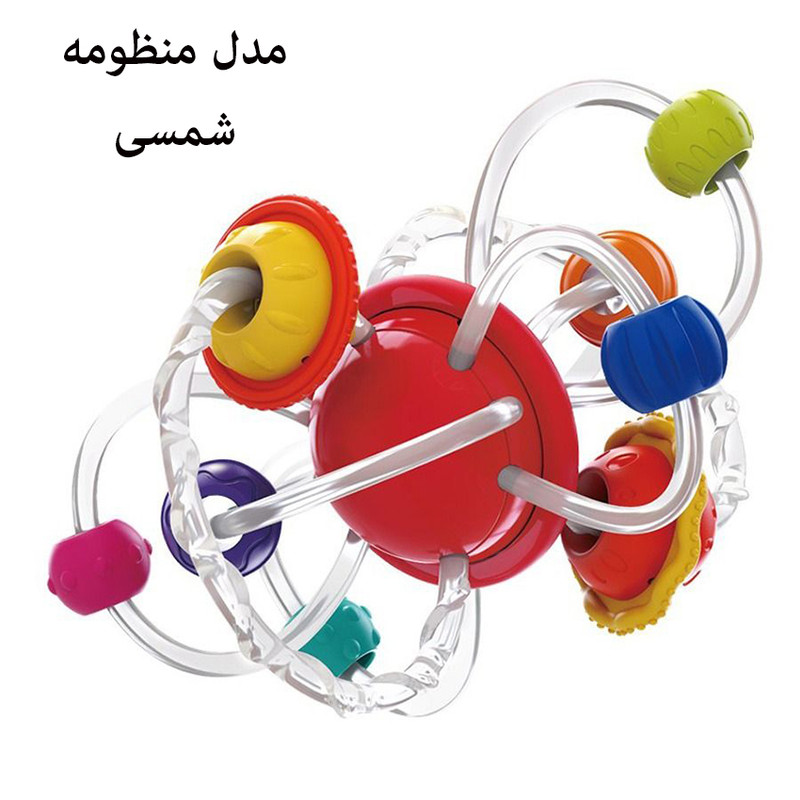 دندان گیر کودک هولا مدل سیاره طرح Planet Hand Catching Ball کد998