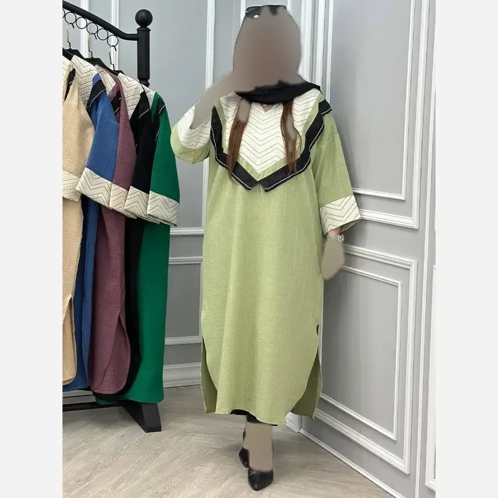 کفتان زنانه مدل تمنا جنس صوفیا ژاکارد فری سایز مناسب بارداری