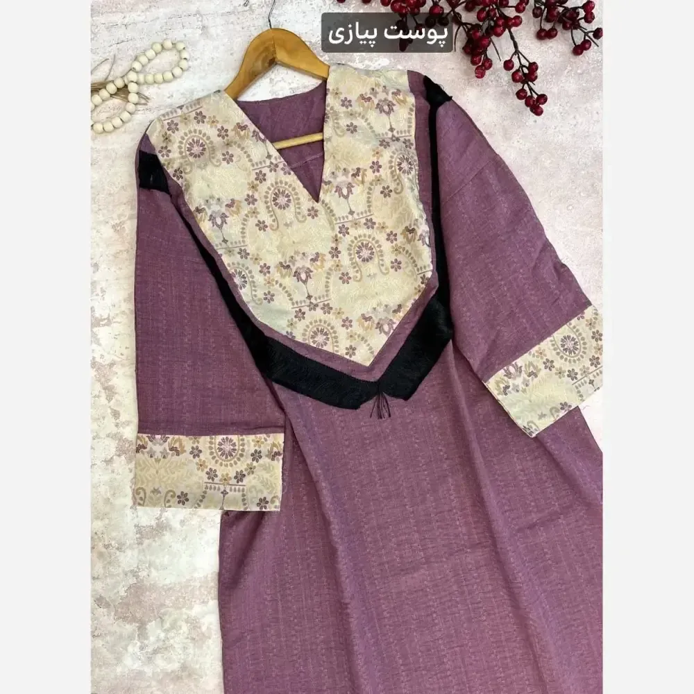 کفتان زنانه مدل تمنا جنس صوفیا ژاکارد فری سایز مناسب بارداری