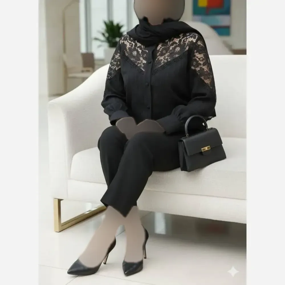 شومیز زنانه مدل آوینا جنس توکی کراش سایز بزرگ 38 تا 56 (2)