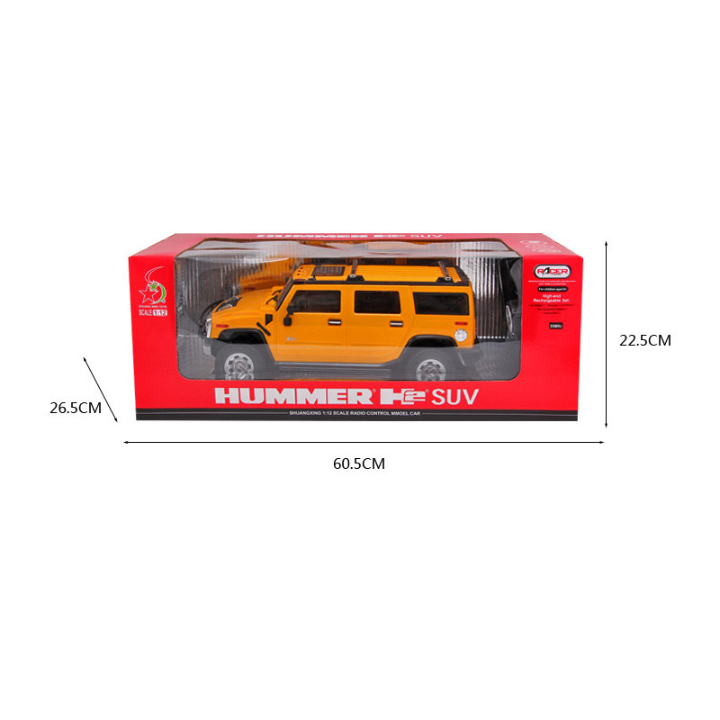 ماشین بازی کنترلی مدل جیپ هامر HUMMER H2 1:12 کد 960
