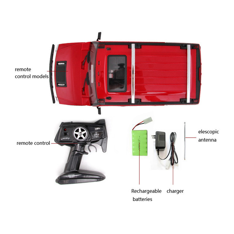 ماشین بازی کنترلی مدل جیپ هامر HUMMER H2 1:12 کد 960