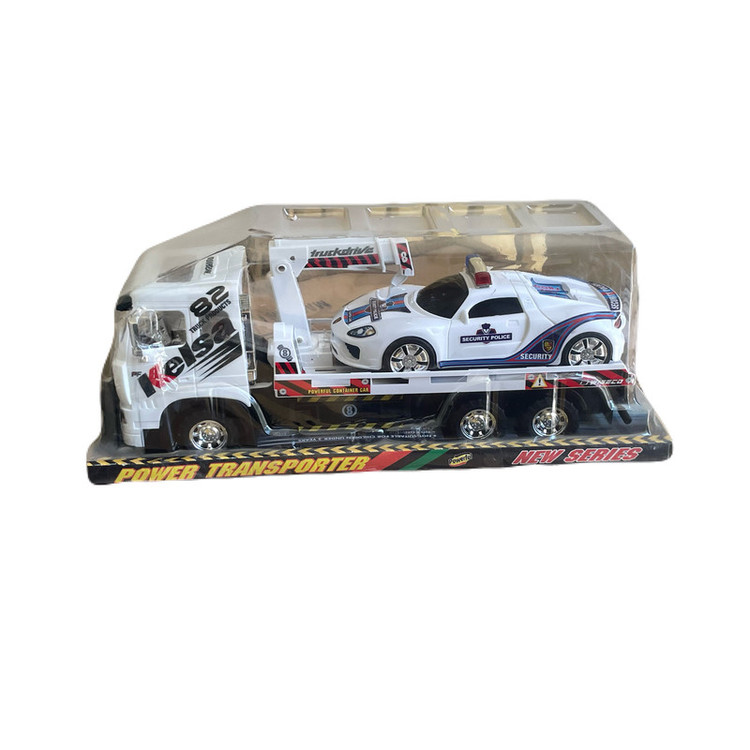 ماشین بازی مدل کامیون امداد خودرو کد 02 مجموعه 2 عددی