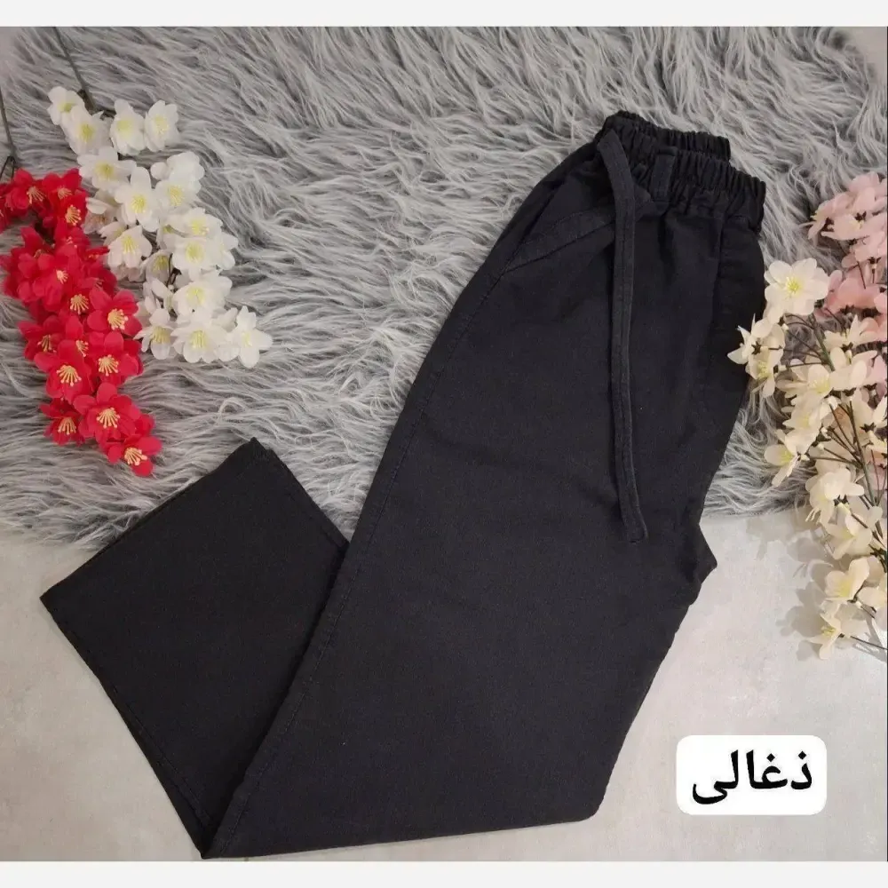 شلوار بگ جین نیل زنانه قد 100 سایز 38 تا 54